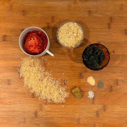 Risotto Épinards et Tomates