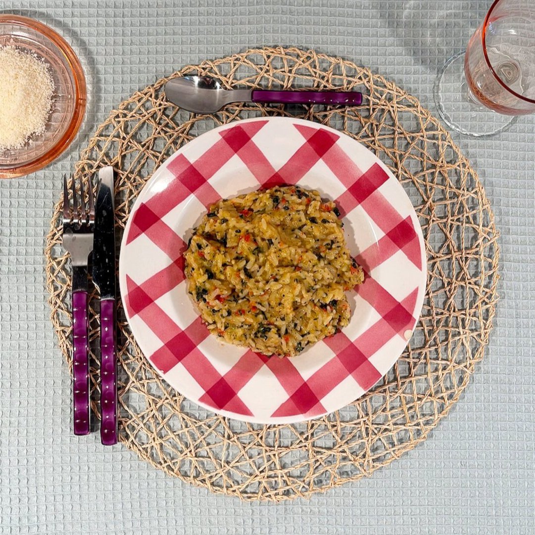 Risotto Épinards et Tomates